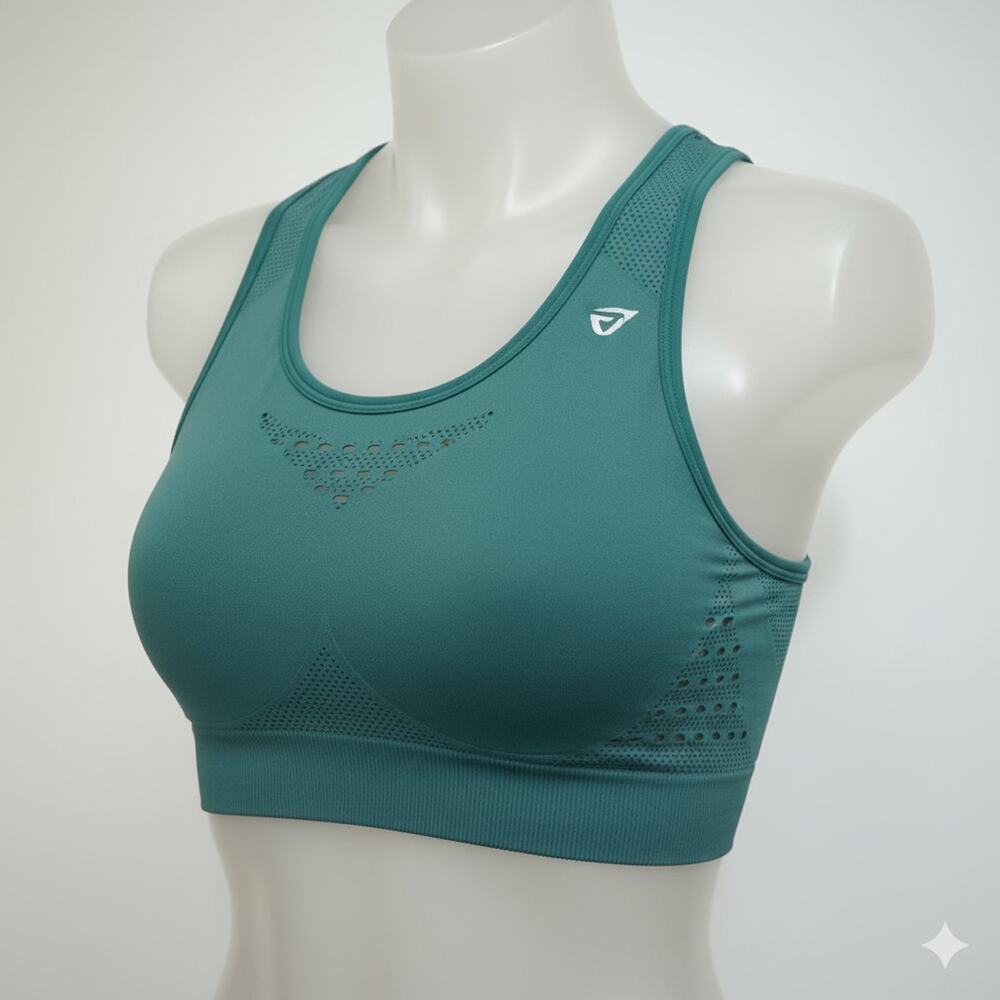 Gymshark · Small · Adapt Ombré Seamless Sports Bra · Teal/Blue-Green